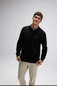 Ellesse Erkek Polo Sweatshirt EM582-BK thumbnail 5