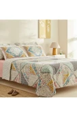 Edella %100 Pamuk Tek Kişilik Nevresim Takımı Multicolor thumbnail 6