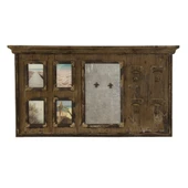 Tmall Home Design Antik Ahşap Çerçeveli Anahtarlık - 1