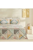 Edella %100 Pamuk Çift Kişilik Nevresim Takımı Multicolor thumbnail 7