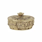 Karaca Coretta Dekoratif Kutu Gold thumbnail 3