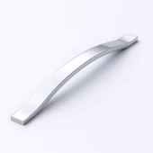 Sümbül Kulp 192 mm Krom Gümüş Renk Metal Mobilya Dolap Çekmece Kulpu Modern Mutfak Kapak Kulpları thumbnail 1