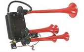 5 BORULU METAL ÇOK SESLI YANKILI KORNA 12V - HIDO 420C - 1