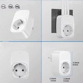 Type-C ve USB Girişli Akım Korumalı Priz  Çoklu Şarj ve Çoğaltıcı Priz - 3