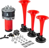 KORNA KOMPRESORLU 3 BORULU ELEKTRIKLI MELODILI 12V - SEGER 80KH12.000.03B - 1