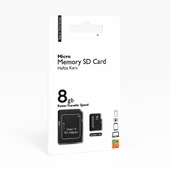 Micro SD Hafıza Kartı 8GB Class 10  SD Adaptör  Yüksek Hızlı Veri Transferi - 2