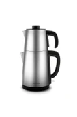 Gastro Dem 2 in 1 Inox Çay Makinesi ve Su Isıtıcı Chrome - 8