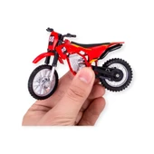 1:18 Ölçekli Model Motosiklet - DS928 - Kırmızı - 3