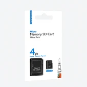 4GB Micro SD Hafıza Kartı VE SD Adaptör  Class 10 Yüksek Hızlı Veri Transferi - 2