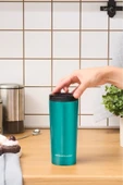 Sheeny Çelik Sızdırmaz Termos 450 Ml Yeşil - 9