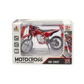 1:18 Ölçekli Model Motosiklet - DS928 - Kırmızı - 4