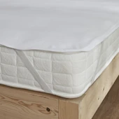 Karaca Home Comfortnight Alez %100 Pamuk Tek Kişilik 100x200 cm Beyaz  thumbnail 1