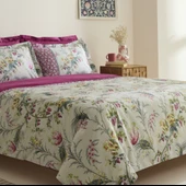 Karaca Home Mitha %100 Pamuk Çift Kişilik Nevresim Takımı Mint - 10