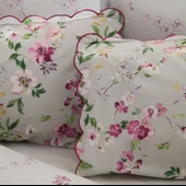 Karaca Home Sierra %100 Pamuk Çift Kişilik Nevresim Takımı Pembe - 11