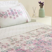 Karaca Home Arney %100 Pamuk Çift Kişilik Nevresim Takımı Pembe - 4