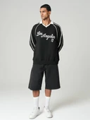 Polo Yaka Los Angeles 13 Oversize Sweatshirt - 3
