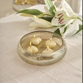 Karaca Home Ella Dekoratif Orta Kase Lüster Füme  24X6 cm thumbnail 5