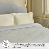 Karaca Home Alya Fistolu Bambu Çift Kişilik Pike Mavi thumbnail 9