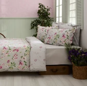 Karaca Home Sierra %100 Pamuk Çift Kişilik Nevresim Takımı Pembe - 2
