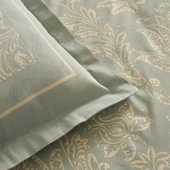 Karaca Home Owen 80 Tel %100 Pamuk Saten Çift Kişilik Nevresim Takımı Mavi  - 5