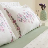 Karaca Home Arney %100 Pamuk Çift Kişilik Nevresim Takımı Pembe - 7