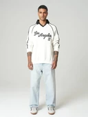 Polo Yaka Los Angeles 13 Oversize Sweatshirt - 5