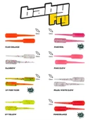 Fujin Baby FRY 2cm LRF Silikon Yem  PinkOrange - 9