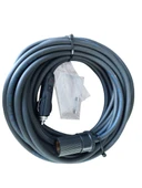 Araç Çakmak Uzatma Kablosu 12-24 Volt 16 Amper 2 X1,5 mm TTR Bakır 10 Metre-Siyah - 2