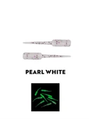 Fujin Baby FRY 2cm LRF Silikon Yem  Pearl White Glow thumbnail 8