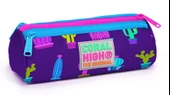 Coral High Kids Kaktüs Desenli Üç Bölmeli Kalem Çantası - Kız - 1