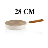 Schafer Ceramoni Seramik Tava 28 Cm-Krem - 5