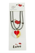 Kalp Arkadaşlık Kolyesi (Çift Kolye) thumbnail 3