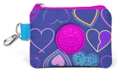 Coral High Kids Kalp Desenli Bozuk Para Çantası - Lavanta / Pembe - Kız Çocuk 21747 - 1