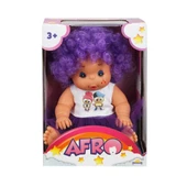 20040 Afro Kıvırcık Saçlı Bebek 23 cm - Stokta Olan Renk Gönderilir thumbnail 1