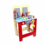 1014 Ahşap Tamirci Tezgahı - Lulubere Oyuncak thumbnail 4
