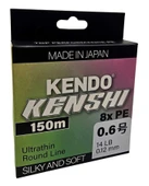 Kendo Kenshi Japanese Braid Low Pitch 8X Multicolor 150M Örgü İp  0,12mm thumbnail 1