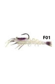 Fujin Shrimper 75mm 4gr Silikon Karides  F06 Angry Shrimp thumbnail 8