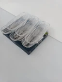 6 lı Mini kayık tabak "Cam değil Mika" thumbnail 6