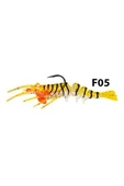 Fujin Shrimper 75mm 4gr Silikon Karides  F04 Native thumbnail 4