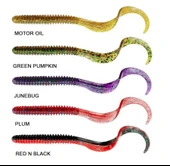 Savage Gear Rib Worm 10.5cm 5gr 10 Adet Sahte Balık  Red n Black thumbnail 4