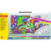 Supertrend Kuru Boya Kalemi Seti 72 Renk Metal Kutu - 1