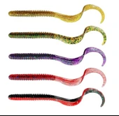 Savage Gear Rib Worm 10.5cm 5gr 10 Adet Sahte Balık  Motor Oil thumbnail 3