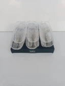 6 lı Mini kayık tabak "Cam değil Mika" thumbnail 5