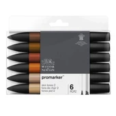 Supertrend ProMarker Kalem Seti 6 Renk TEN RENKLERİ 2 - 1