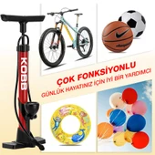 KOBB KB3848 87 PSI Analog Basınç Göstergeli Taşınabilir El Pompası - 3