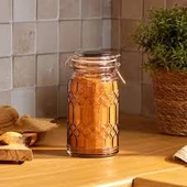 Karaca Storica Kilit Kapaklı Cam Kavanoz 1000 ml - 1