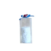 Dekoratif  mum Romantik aşıklar figürlü beyaz renk Kokulu Doğal thumbnail 2