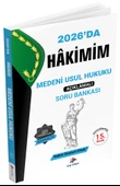 Dizgi Kitap 2026 Hakimlik Hakimim Medeni Usul Hukuku Soru Bankası - Serhat Güven Dizgi Kitap - 1