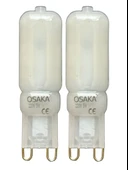 (2 Adet) Osaka Buzlu 5W Beyaz Işık (6500K) G9 Duylu Led Kapsül Ampul thumbnail 1