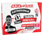 Dizgi Kitap Hukuk Atölyesi Kaymakamlık 13 Günde Tarih Ders Notları - Zeki Tuğa Dizgi Kitap - 1